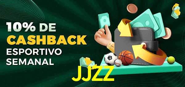 10% de bônus de cashback na JJZZ
